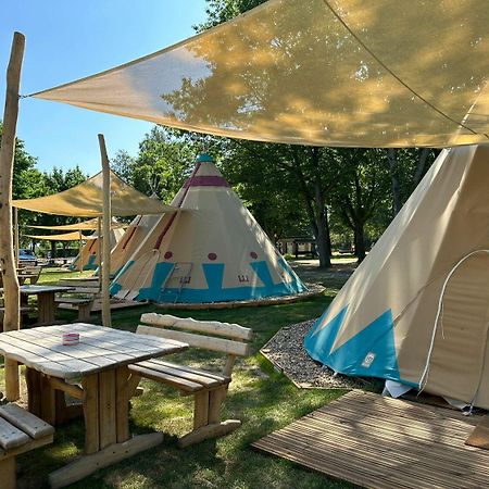 Ferienwohnung Tipi Illinois Falkenburg Exterior foto