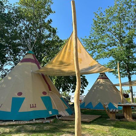 Ferienwohnung Tipi Illinois Falkenburg Exterior foto