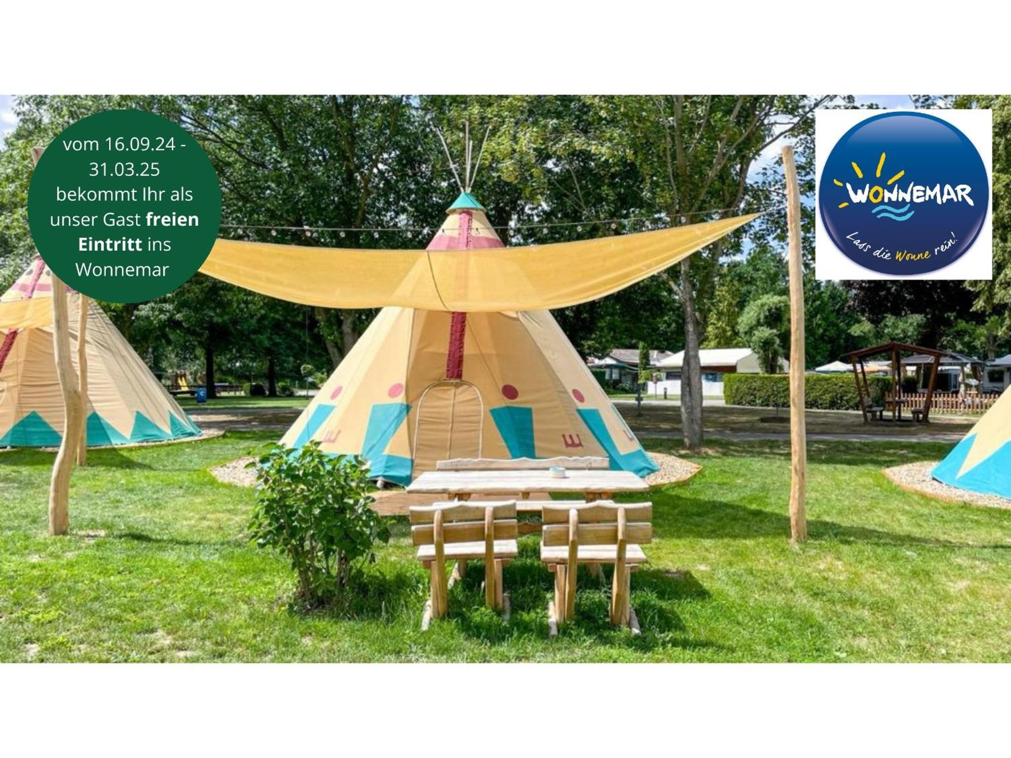 Ferienwohnung Tipi Illinois Falkenburg Exterior foto